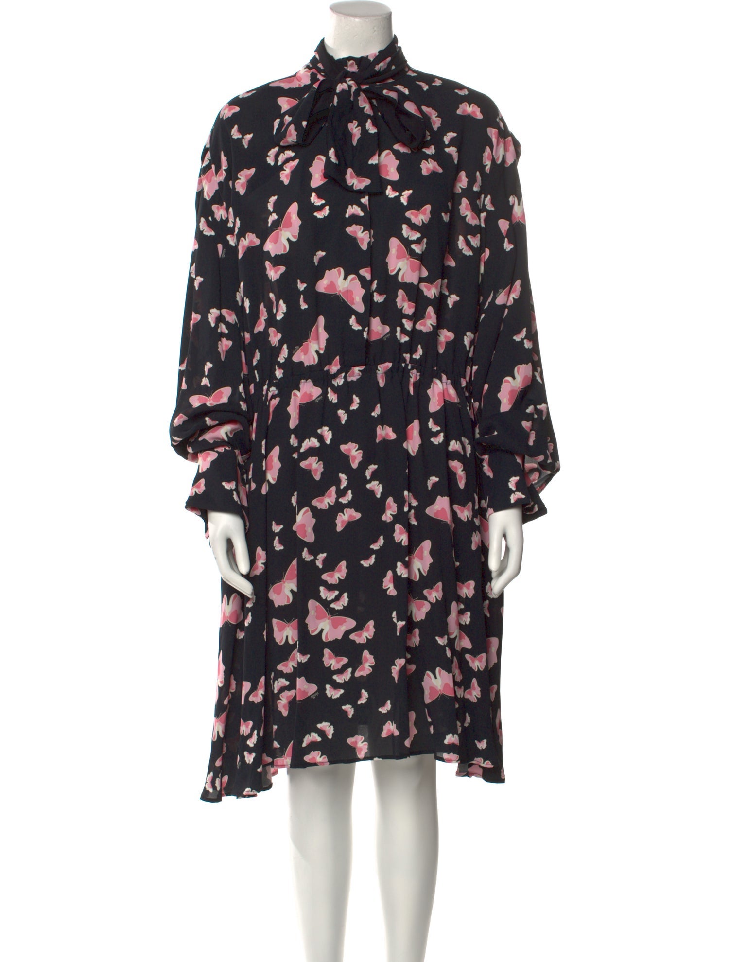Vivetta Floral Print Knee-Length Dress