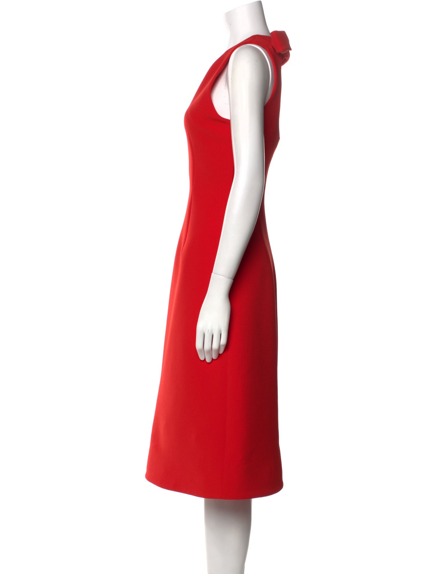 Vivetta Scoop Neck Midi Length Dress