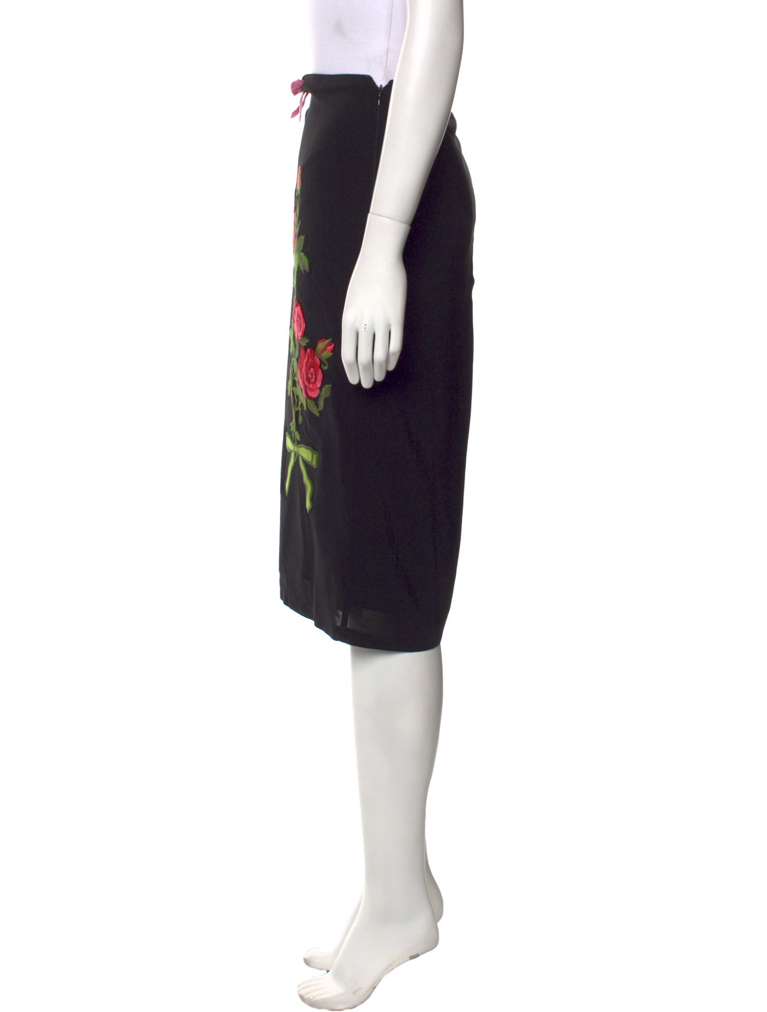 Vivetta Floral Print Knee-Length Skirt