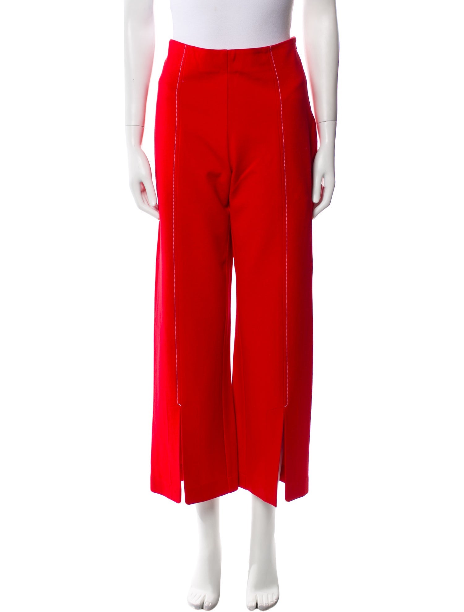 パンツ VIVETTA Woman Pants Red B041V526 4463 Vivetta Wide Leg Pants - Red, 11