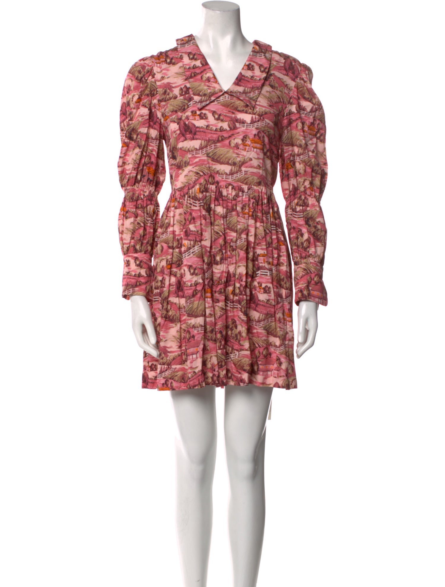 Vivetta Printed Mini Dress