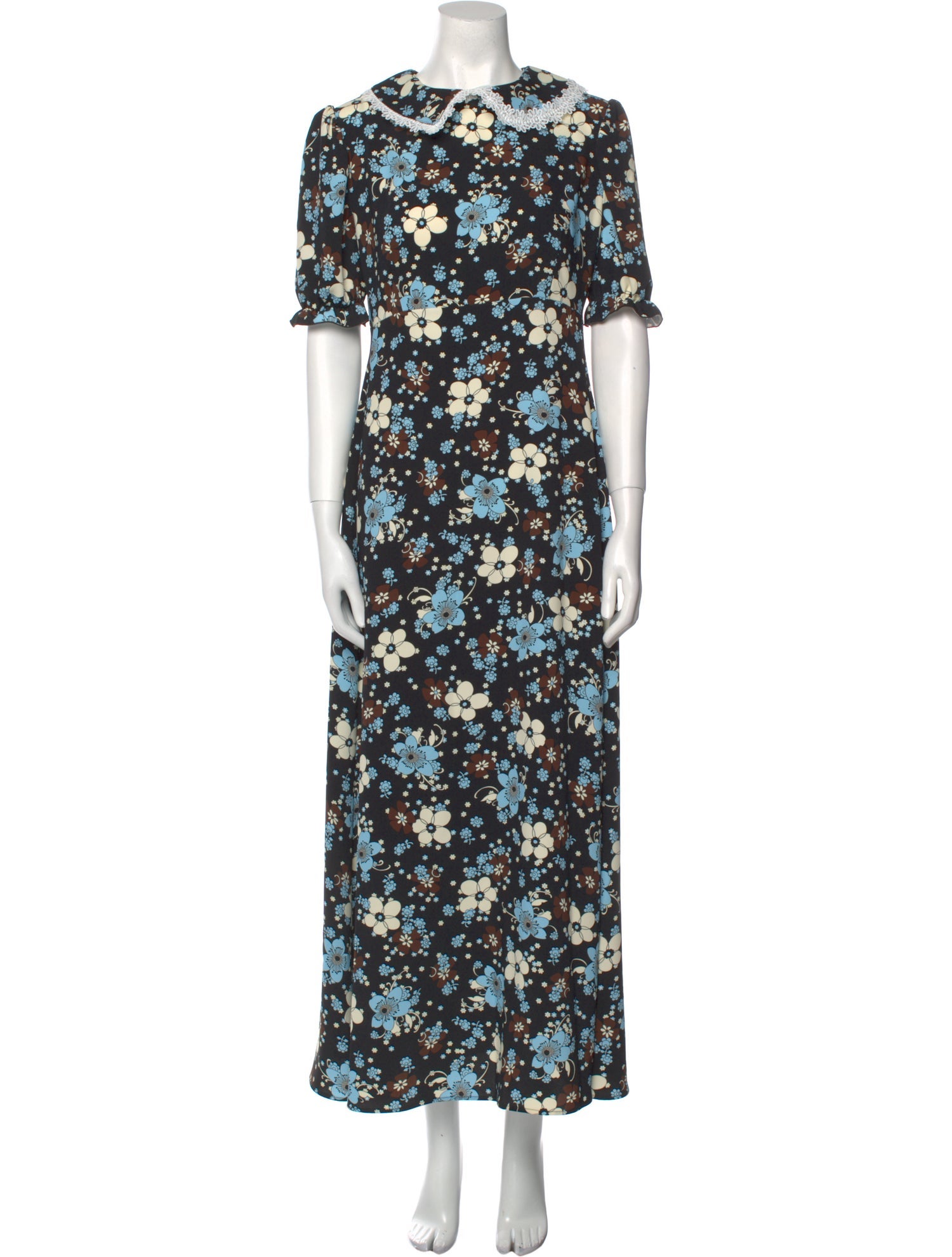 Vivetta Floral Print Long Dress