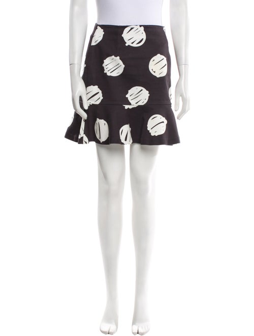 Vivetta Polka Dot Print Mini Skirt