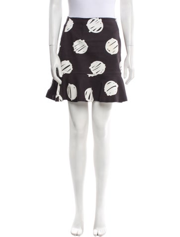 Vivetta Skirts Polka Dot Print Mini Skirt Us4, It40 | S