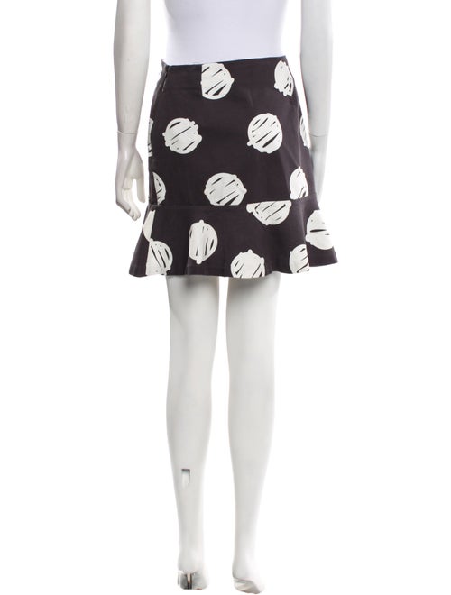Vivetta Polka Dot Print Mini Skirt