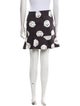 Vivetta Polka Dot Print Mini Skirt