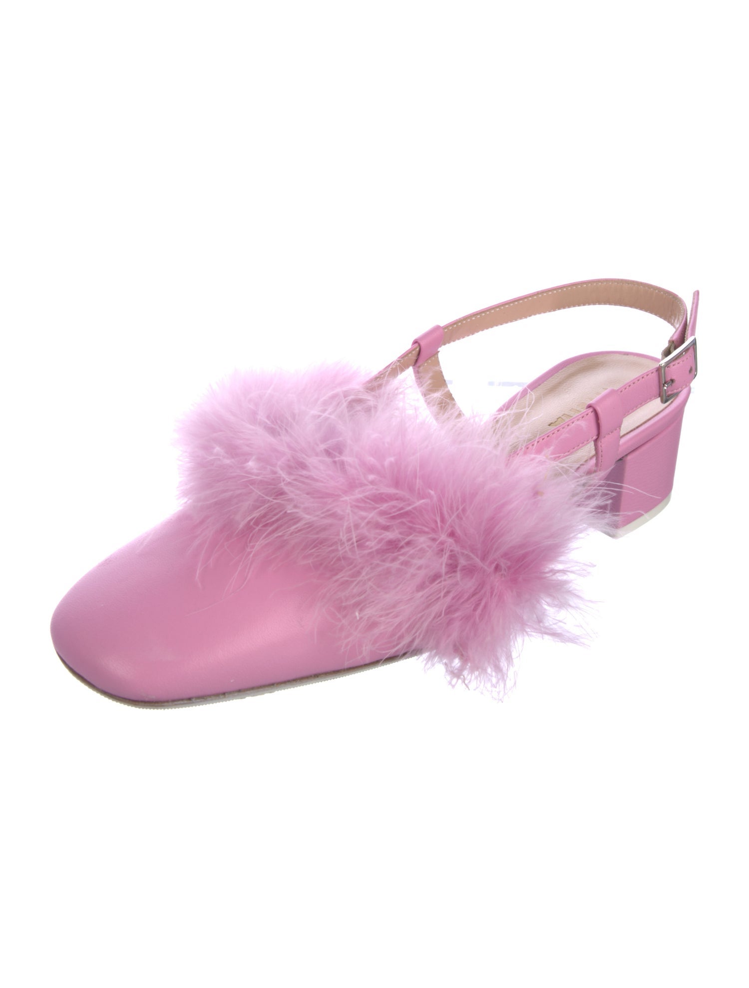 Vivetta Leather Slingback Pumps