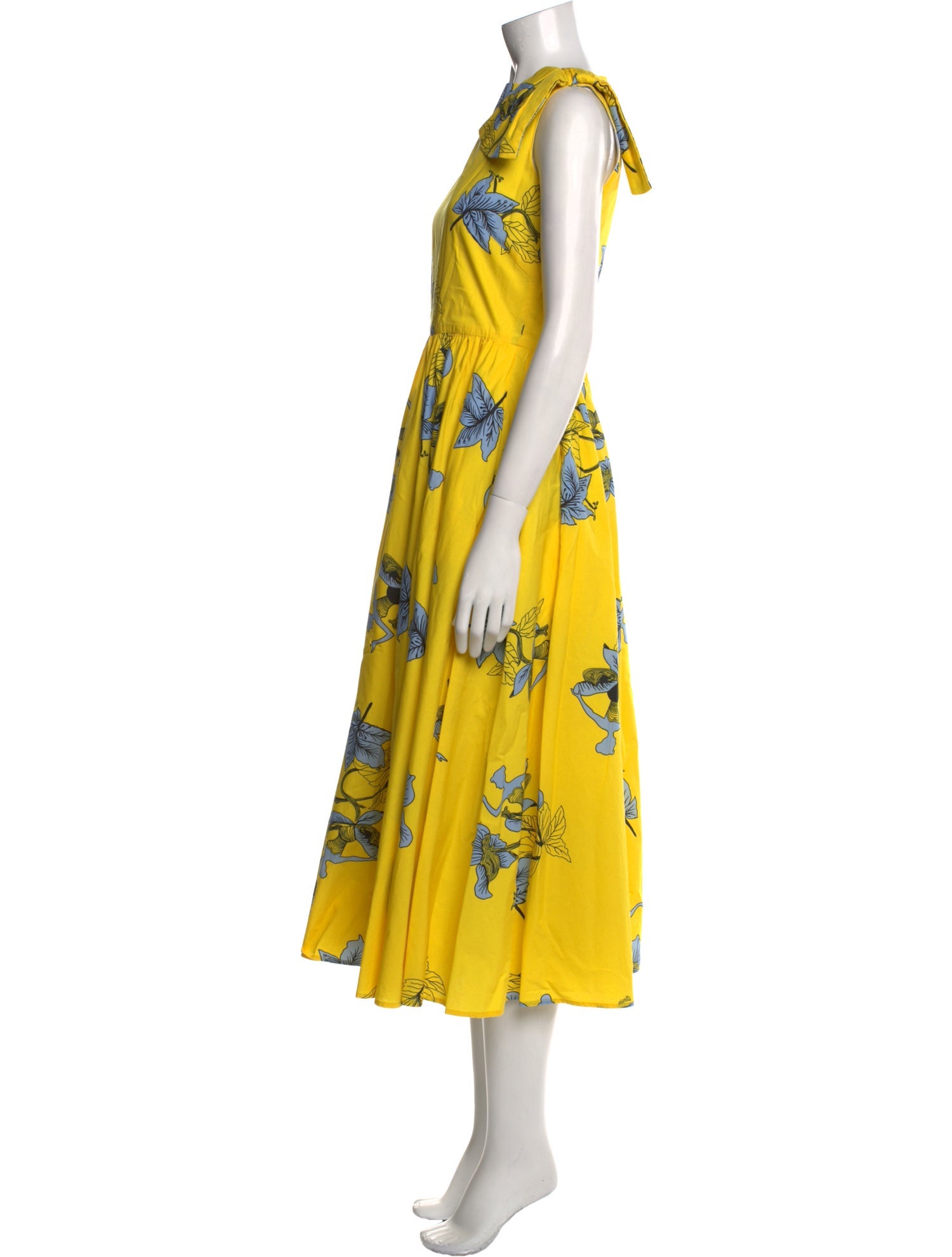 Vivetta Floral Print Long Dress