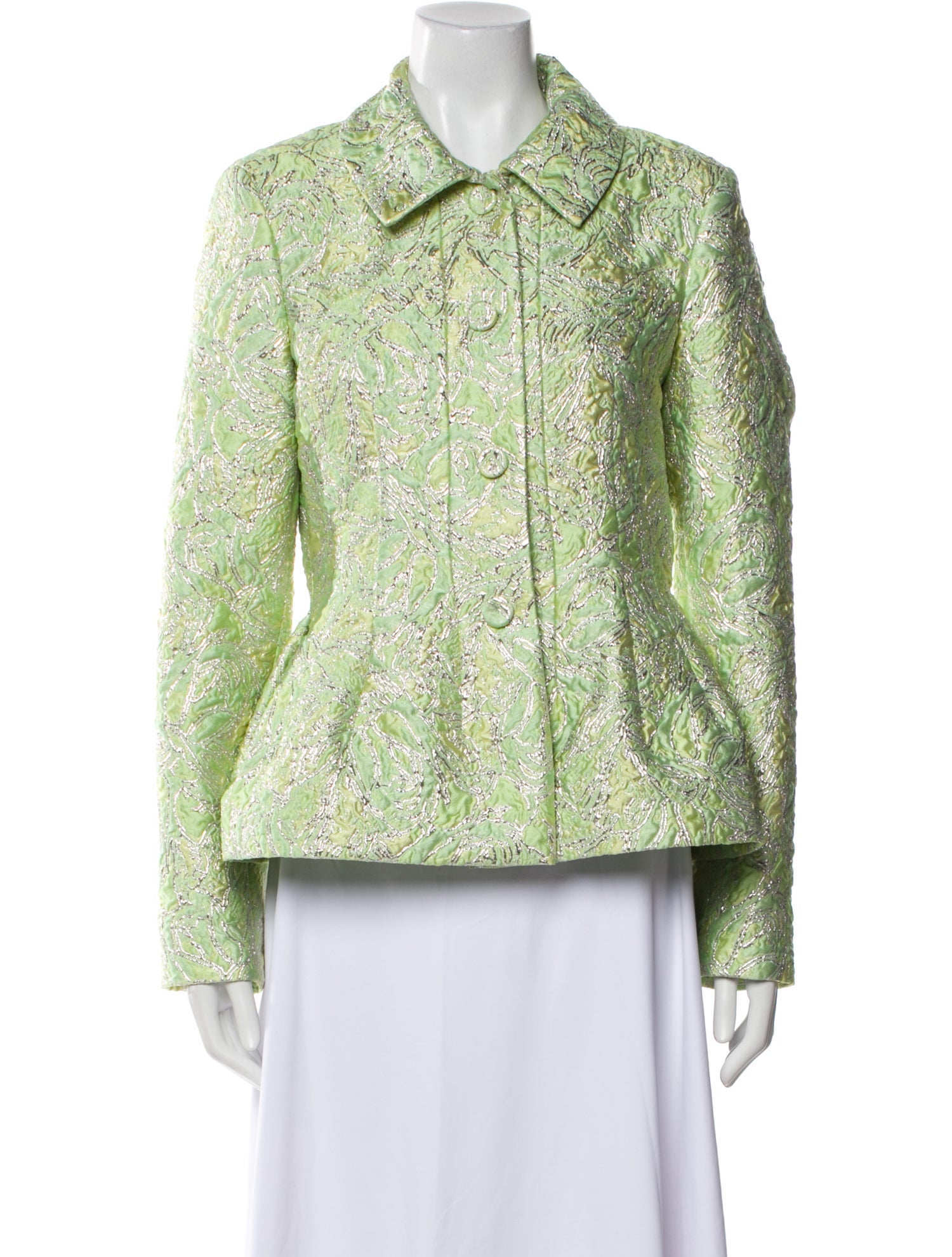 Vivetta Tweed Pattern Evening Jacket w/ Tags