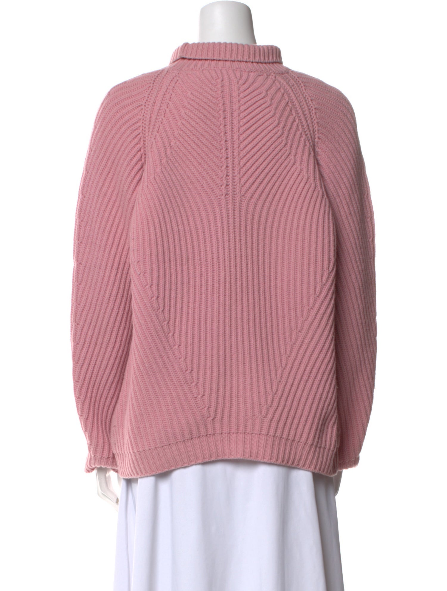 Vivetta Virgin Wool Mock Neck Sweater
