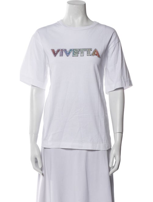 Vivetta Graphic Print Crew Neck T-Shirt