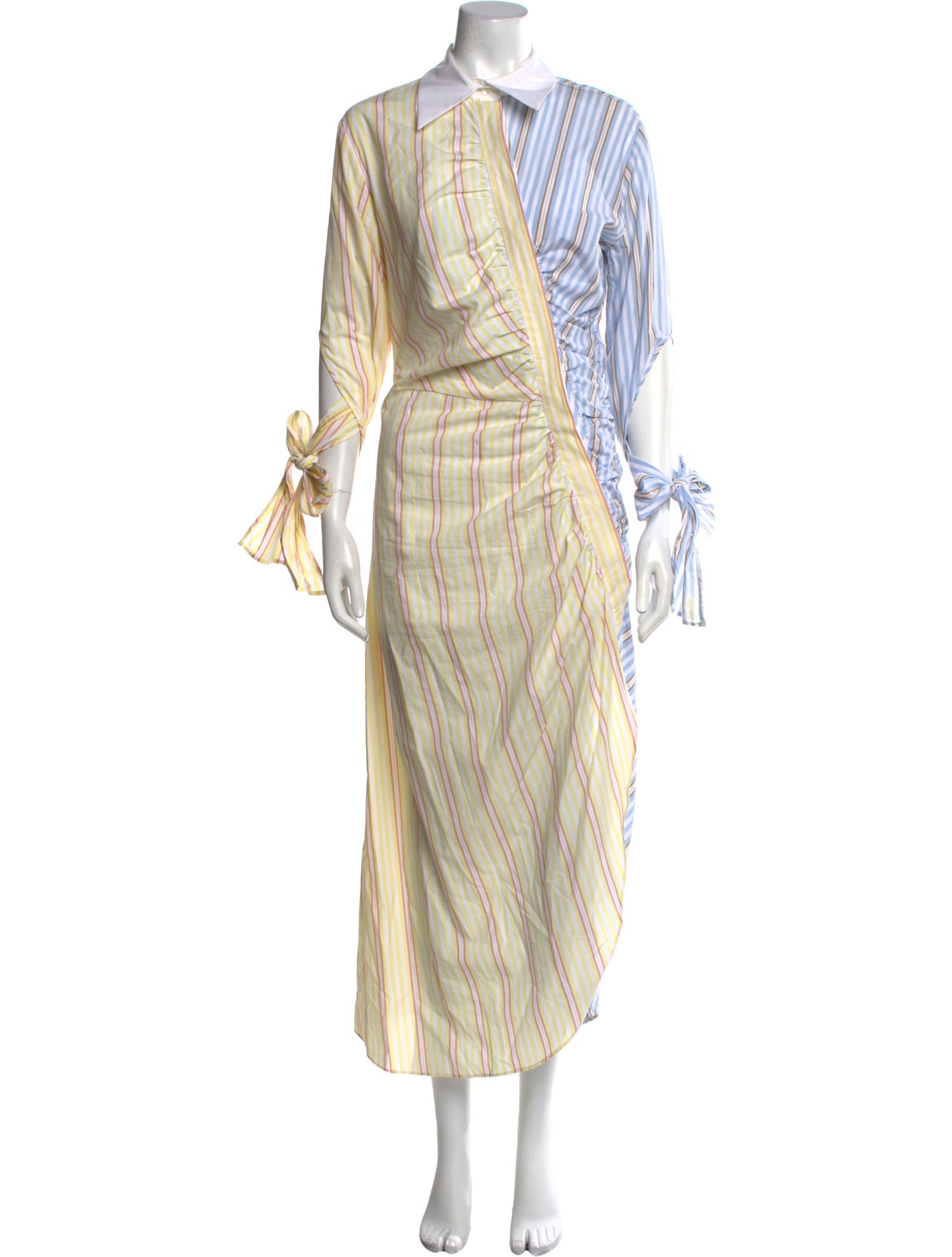 Vivetta Striped Long Dress