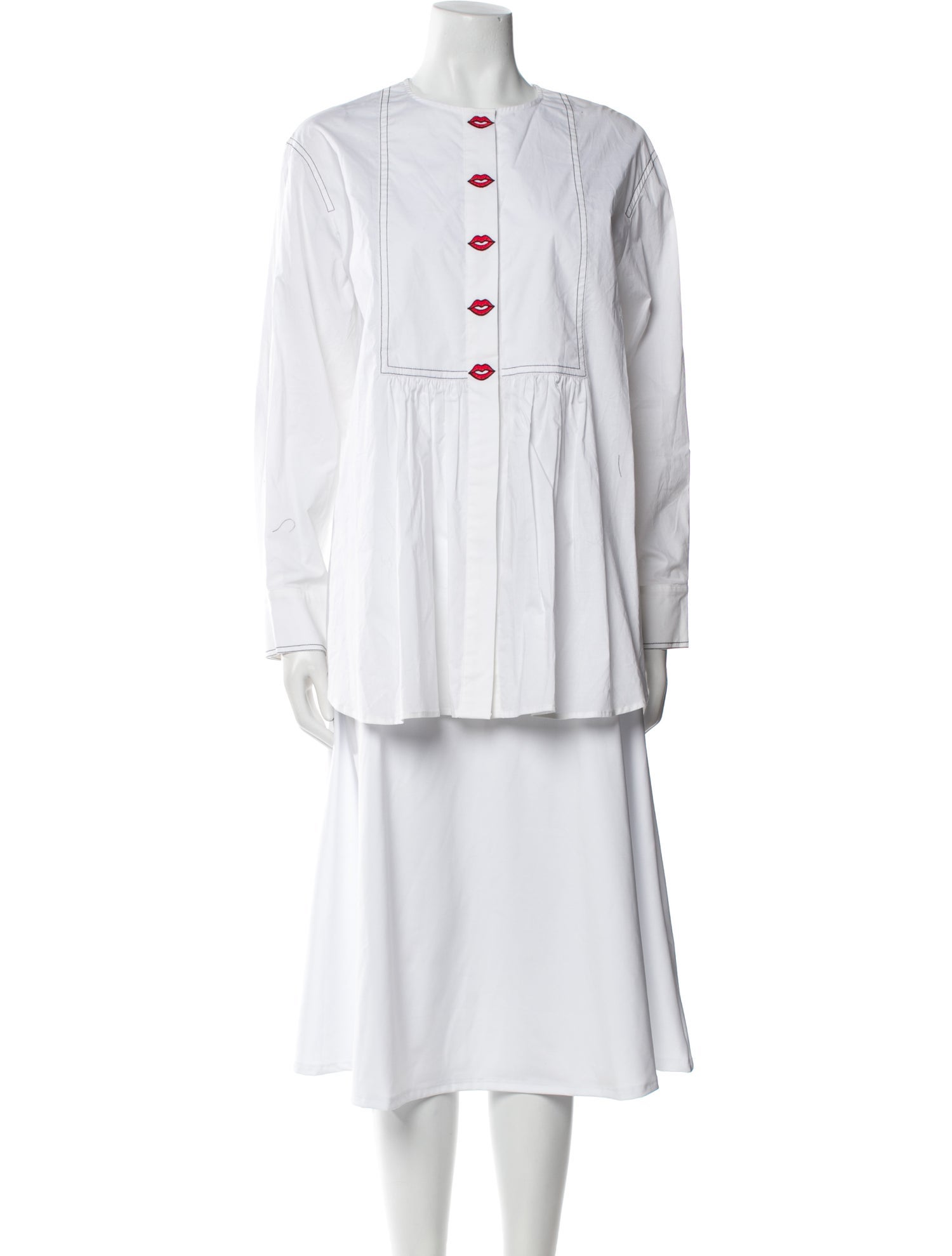 Vivetta Mock Neck Long Sleeve Tunic