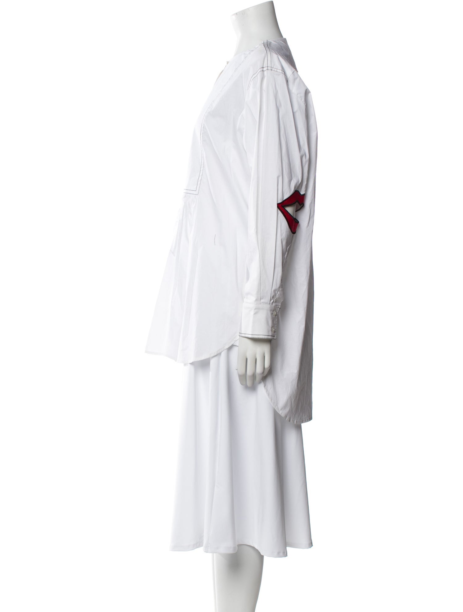 Vivetta Mock Neck Long Sleeve Tunic