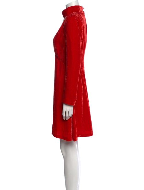 Vivetta Mock Neck Mini Dress