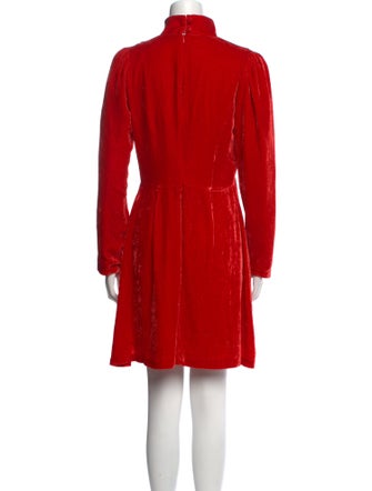 Vivetta Mock Neck Mini Dress