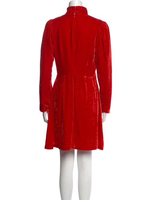 Vivetta Mock Neck Mini Dress