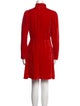 Vivetta Mock Neck Mini Dress