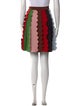 Vivetta Colorblock Pattern Knee-Length Skirt