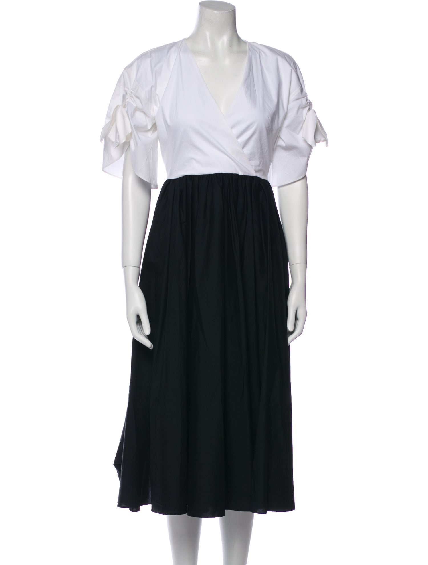 Vivetta V-Neck Midi Length Dress