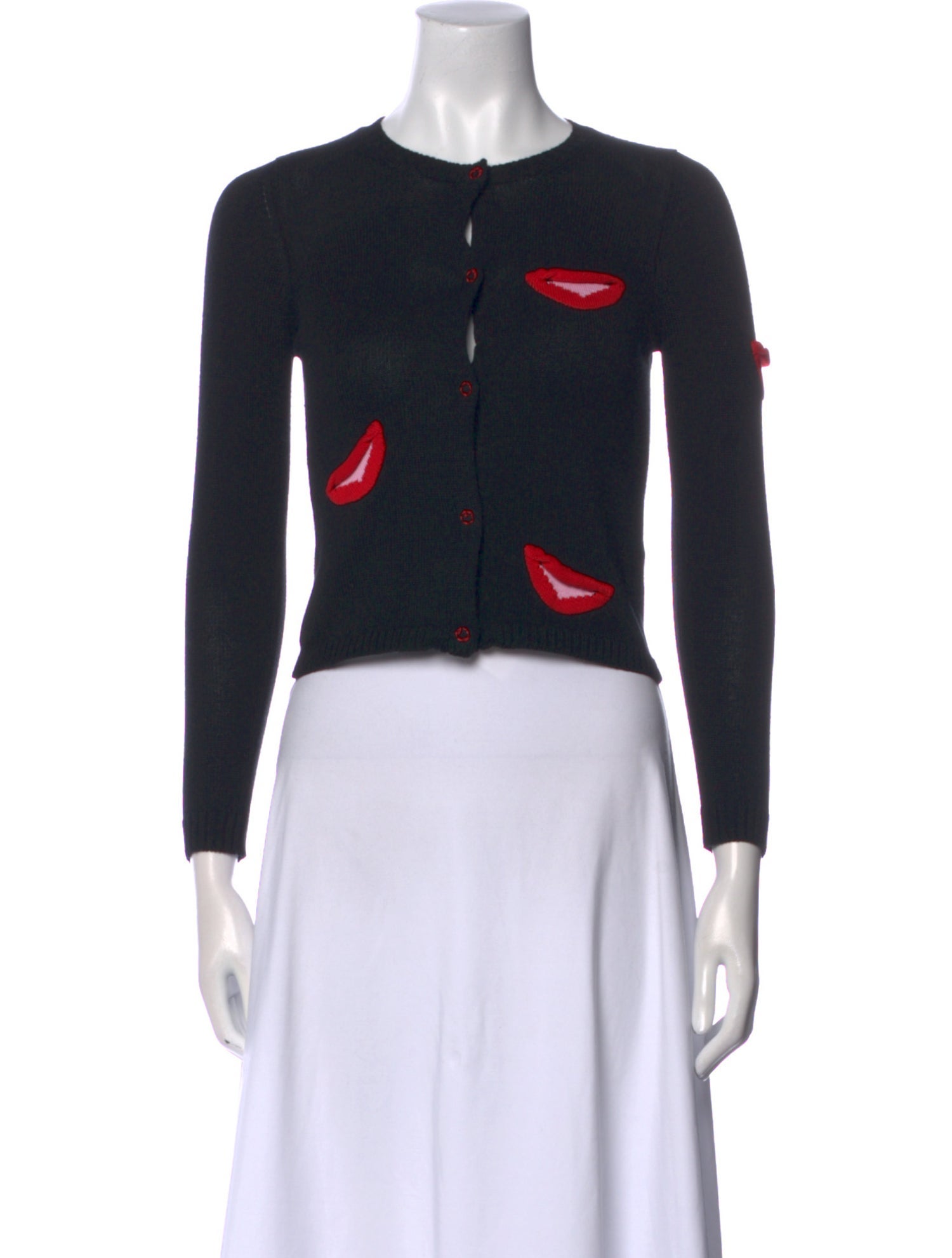 Vivetta Printed Crew Neck Sweater