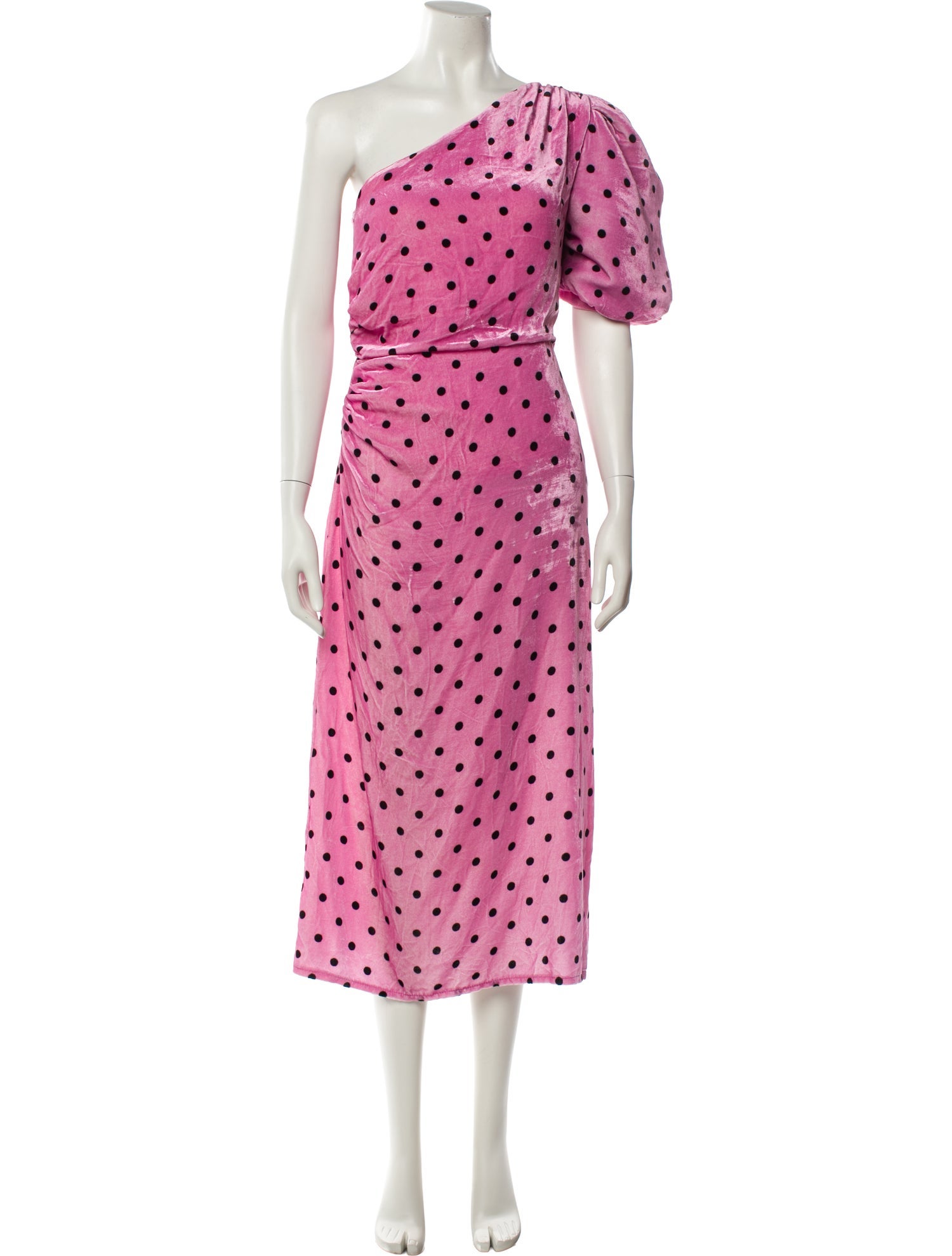 Vivetta Polka Dot Print Long Dress