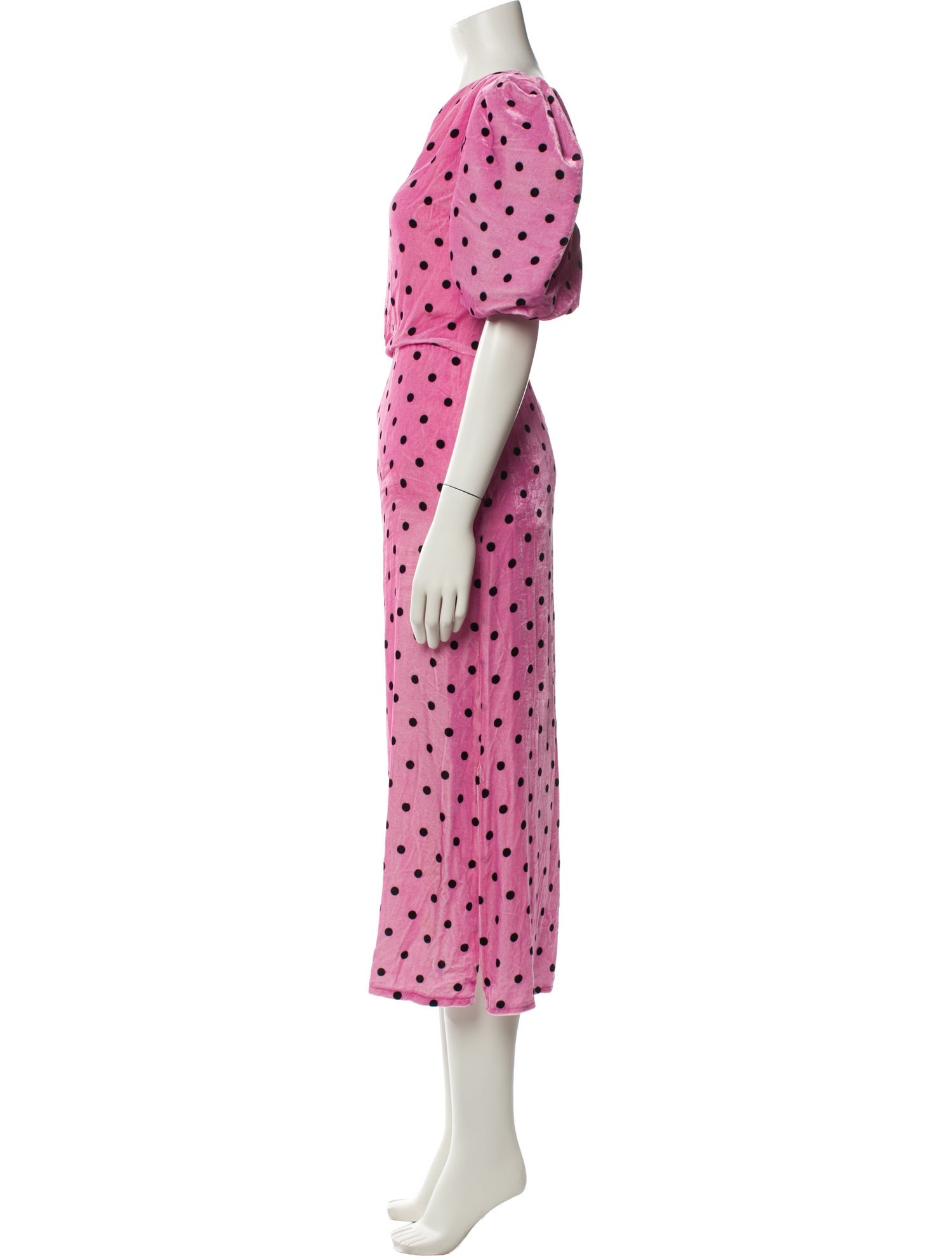 Vivetta Polka Dot Print Long Dress