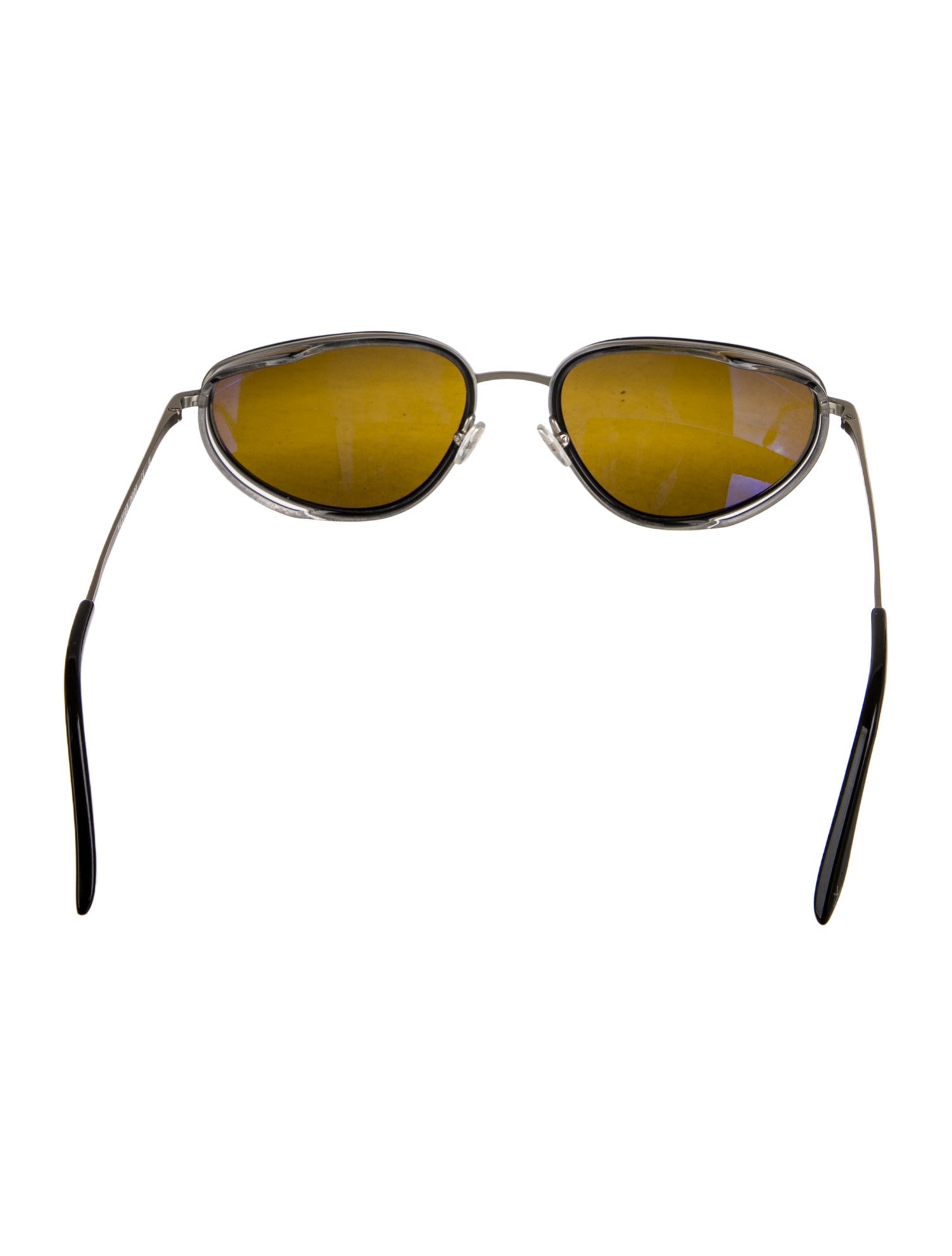VUARNET Cat-Eye Mirrored Sunglasses