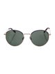VUARNET Round Tinted Sunglasses