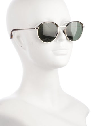 VUARNET Round Tinted Sunglasses