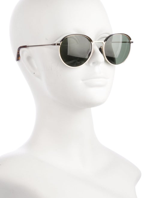 VUARNET Round Tinted Sunglasses