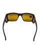 VUARNET Square Mirrored Sunglasses