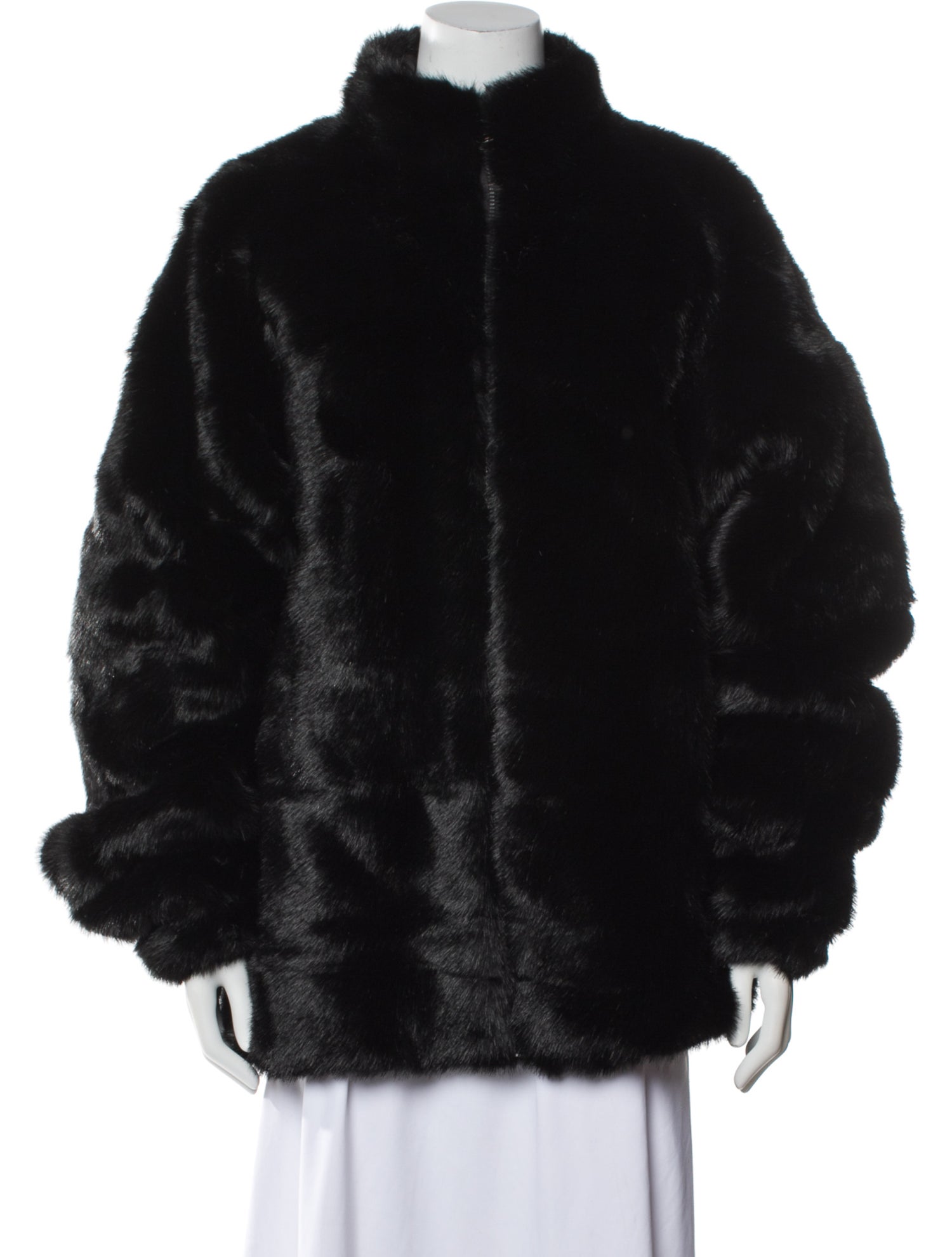 VUARNET Fur Faux Fur Jacket