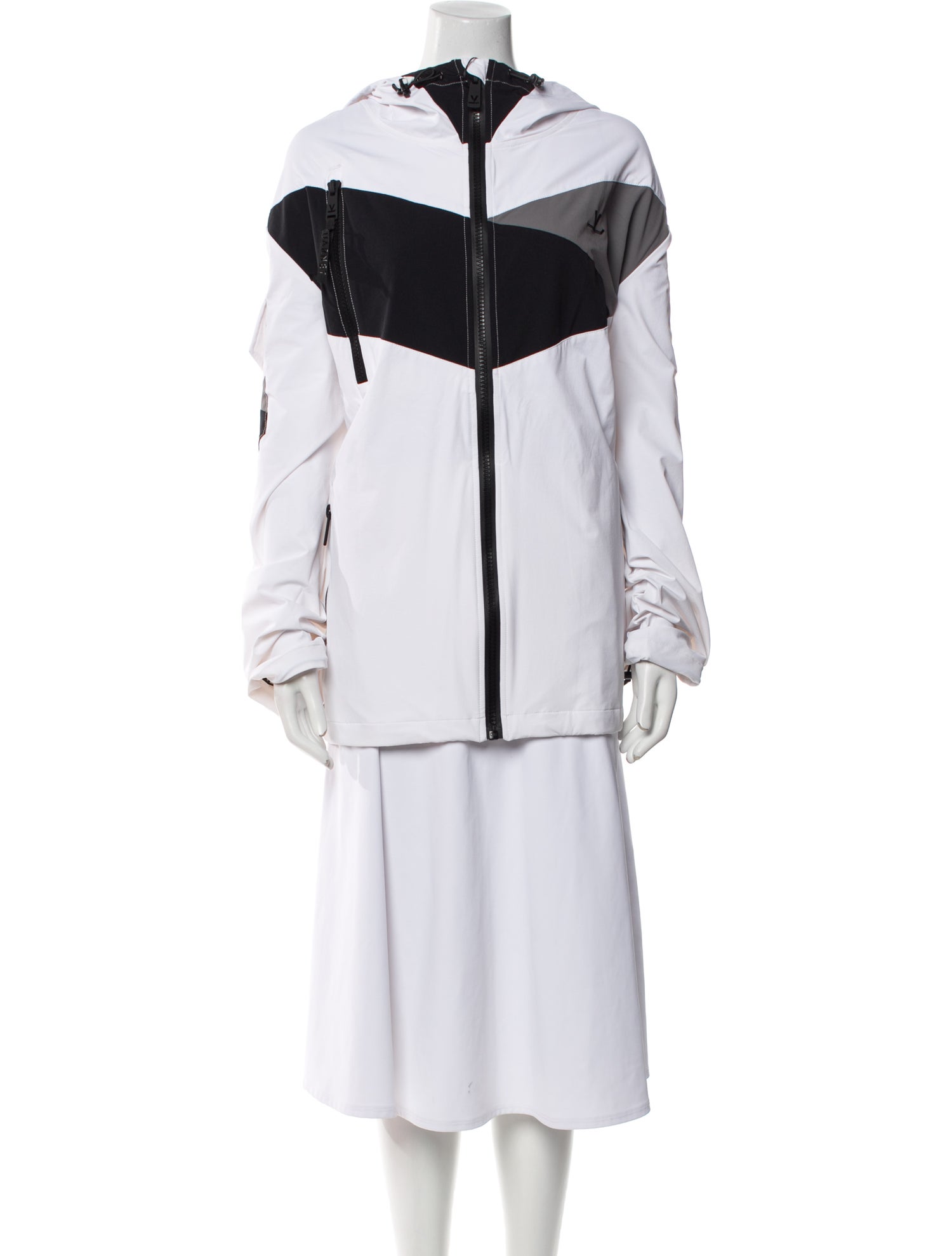 VUARNET Graphic Print Utility Jacket