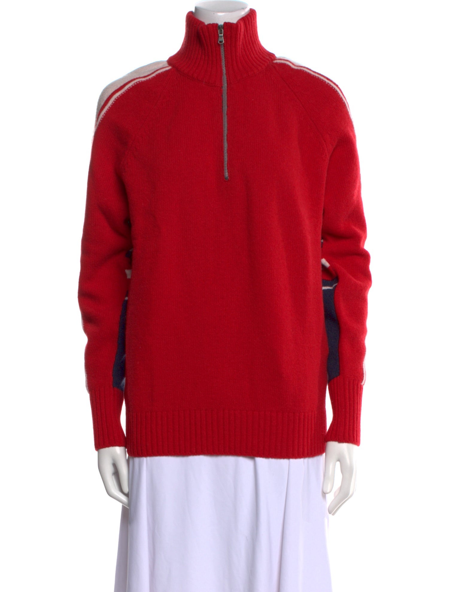 VUARNET Wool Mock Neck Sweater w/ Tags