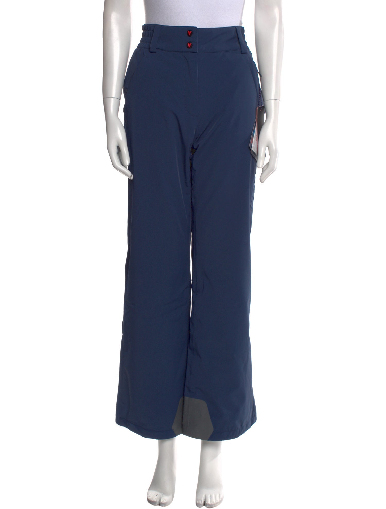 VUARNET Colorblock Pattern Wide Leg Pants w/ Tags