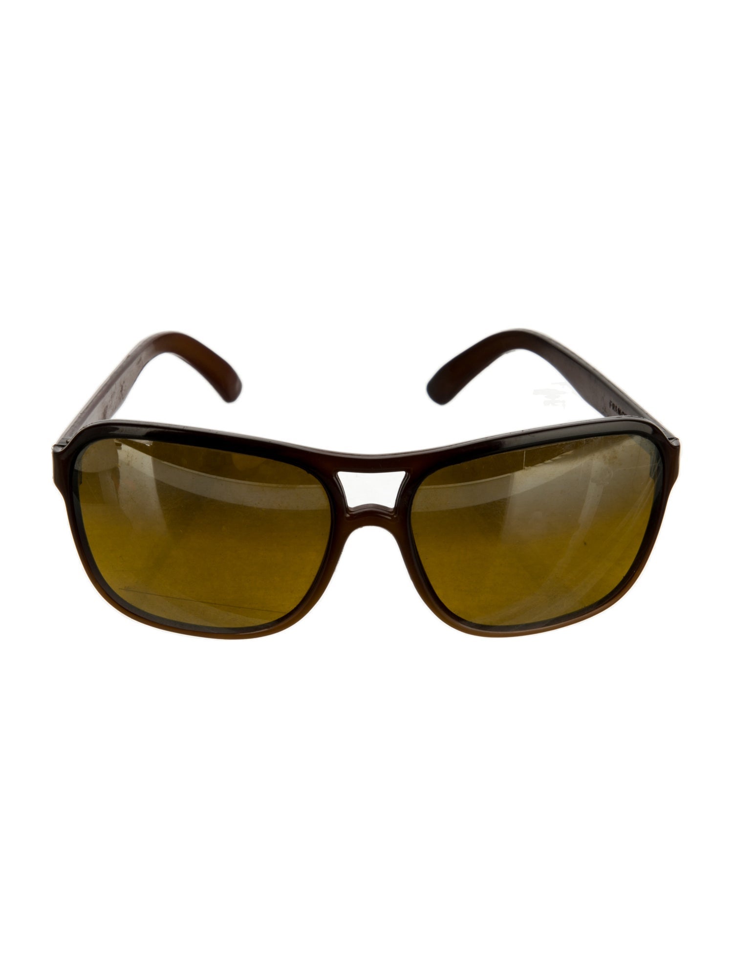 VUARNET Square Mirrored Sunglasses