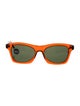 VUARNET Wayfarer Tinted Sunglasses