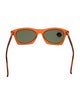 VUARNET Wayfarer Tinted Sunglasses