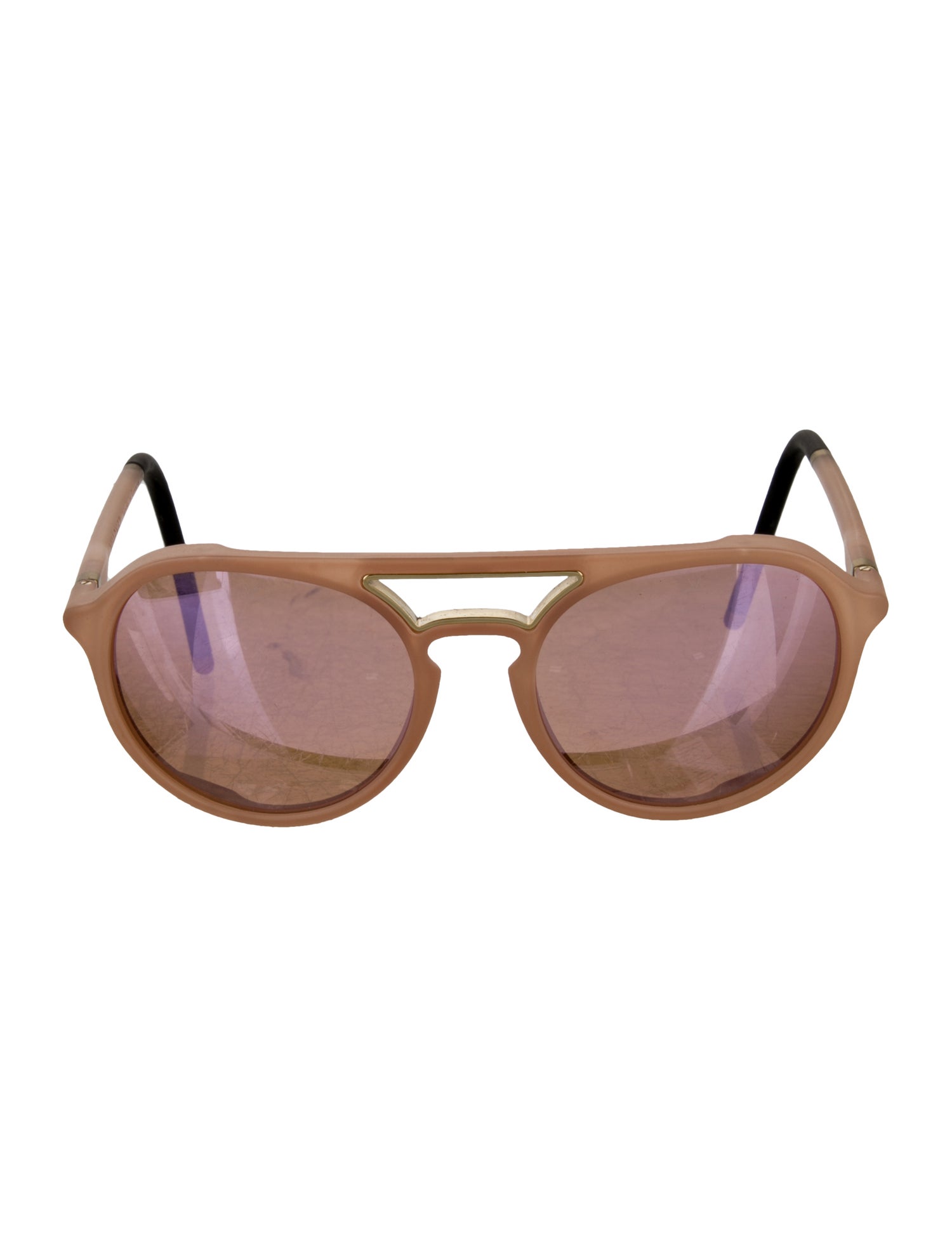VUARNET Aviator Mirrored Sunglasses