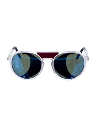 VUARNET Aviator Tinted Sunglasses