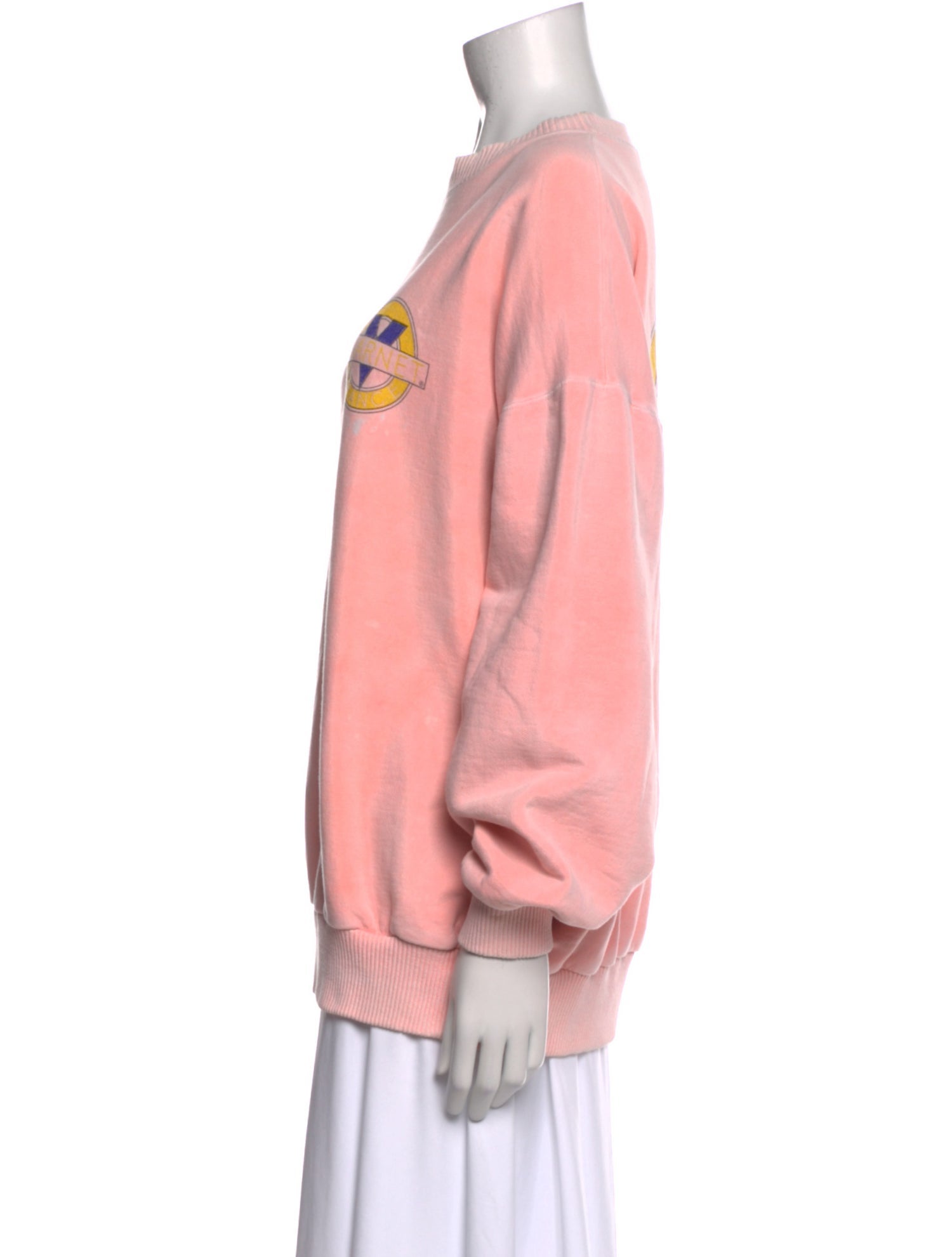 VUARNET Graphic Print Crew Neck Sweatshirt