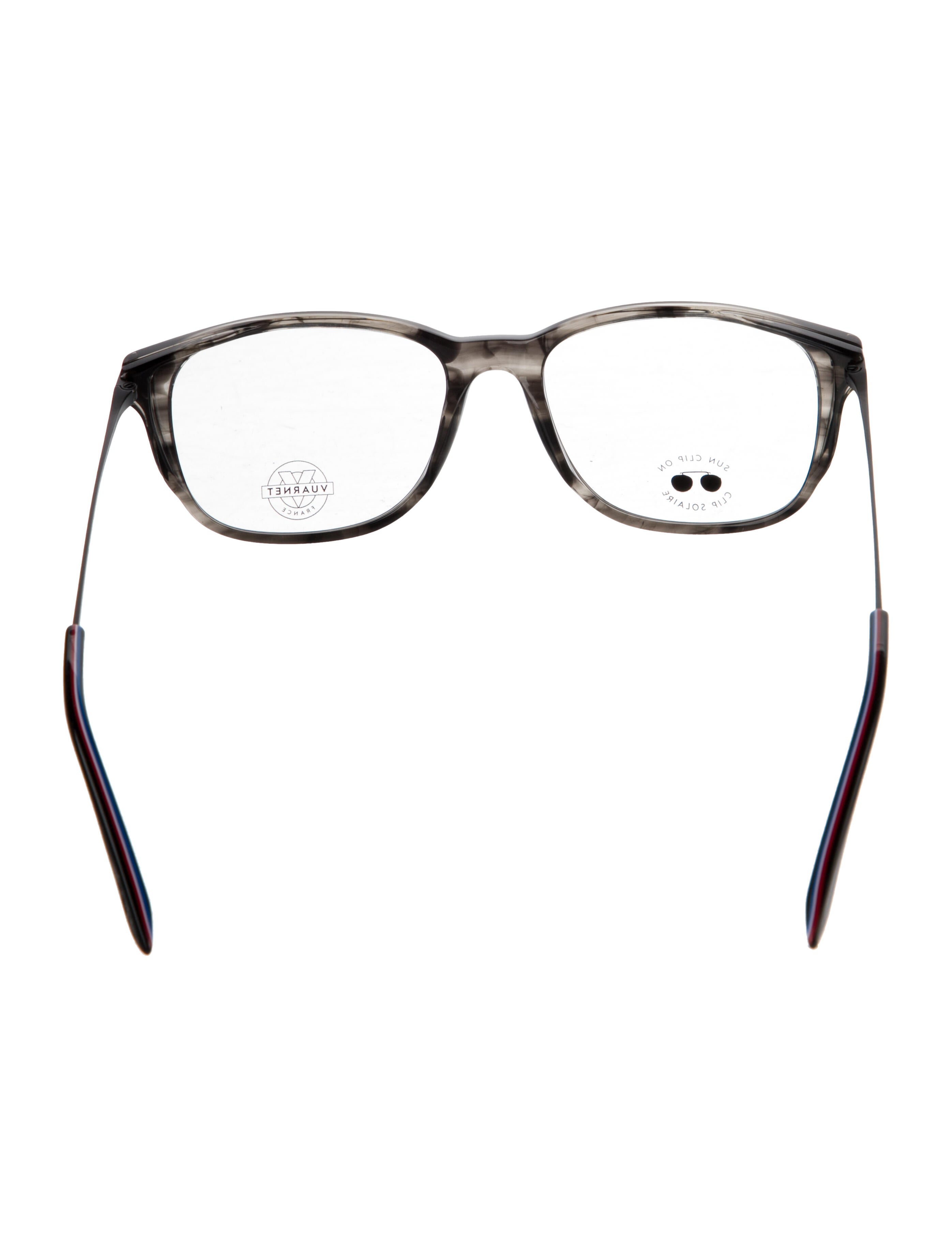 VUARNET Convertible Clip On Round Eyeglasses