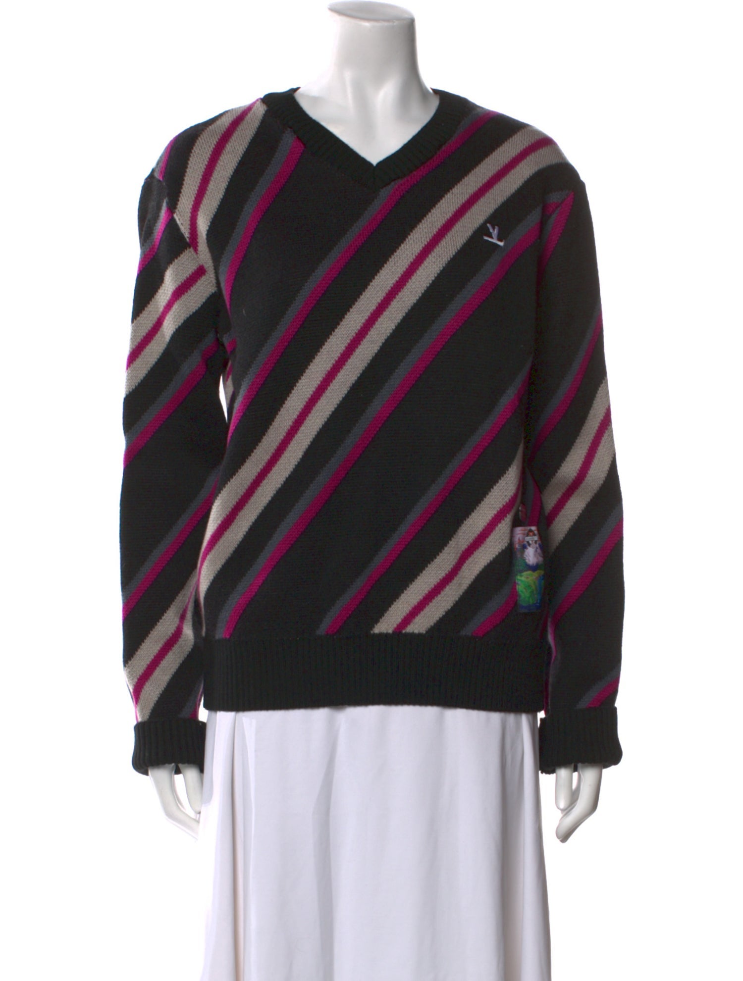VUARNET Wool Striped Sweater