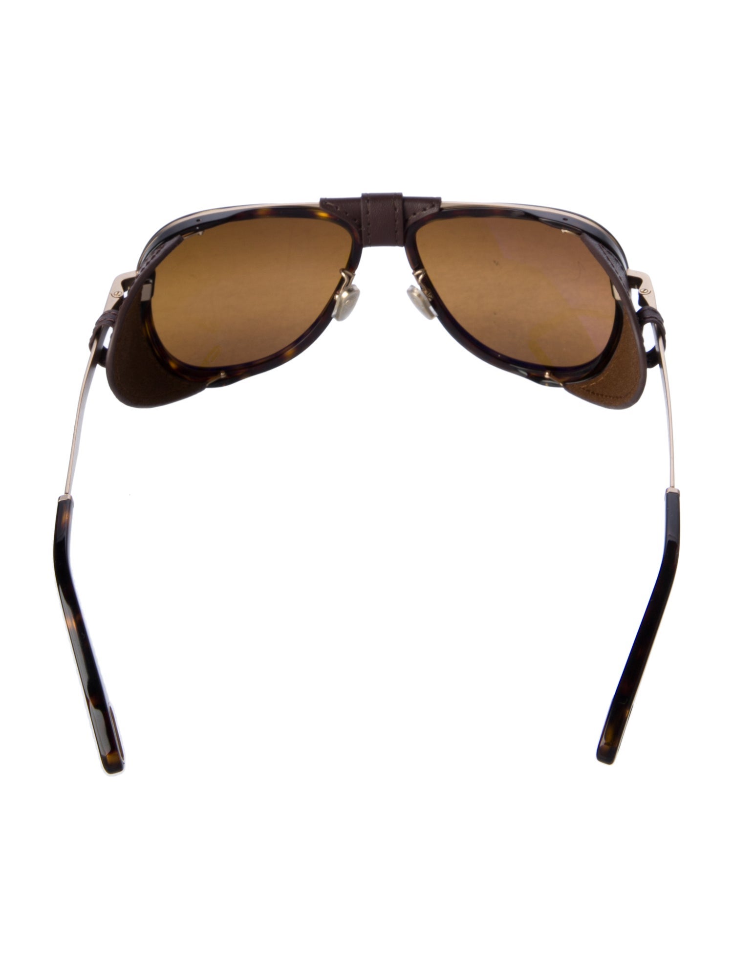 VUARNET Square Mirrored Sunglasses