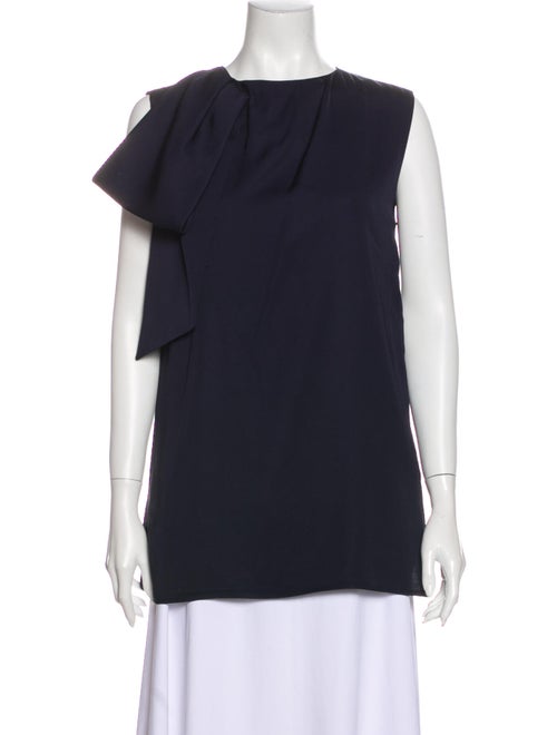 Victoria Victoria Beckham Crew Neck Sleeveless Blo