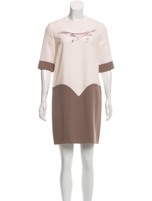 Victoria Victoria Beckham Colorblock Pattern Mini