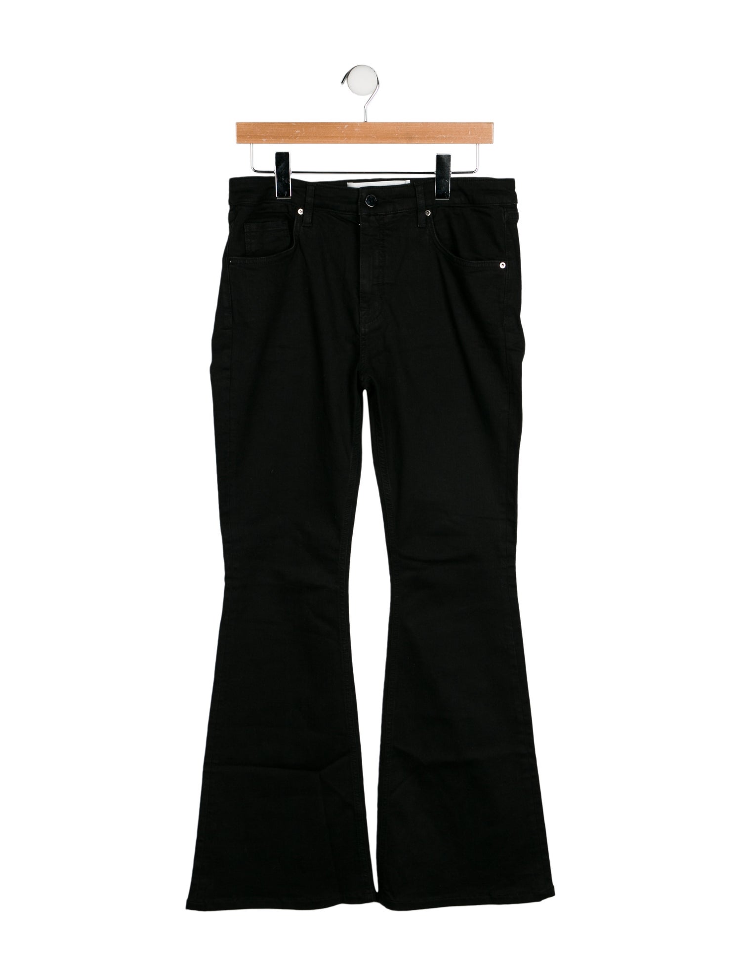 Victoria Victoria Beckham Mid-Rise Wide Leg Jeans