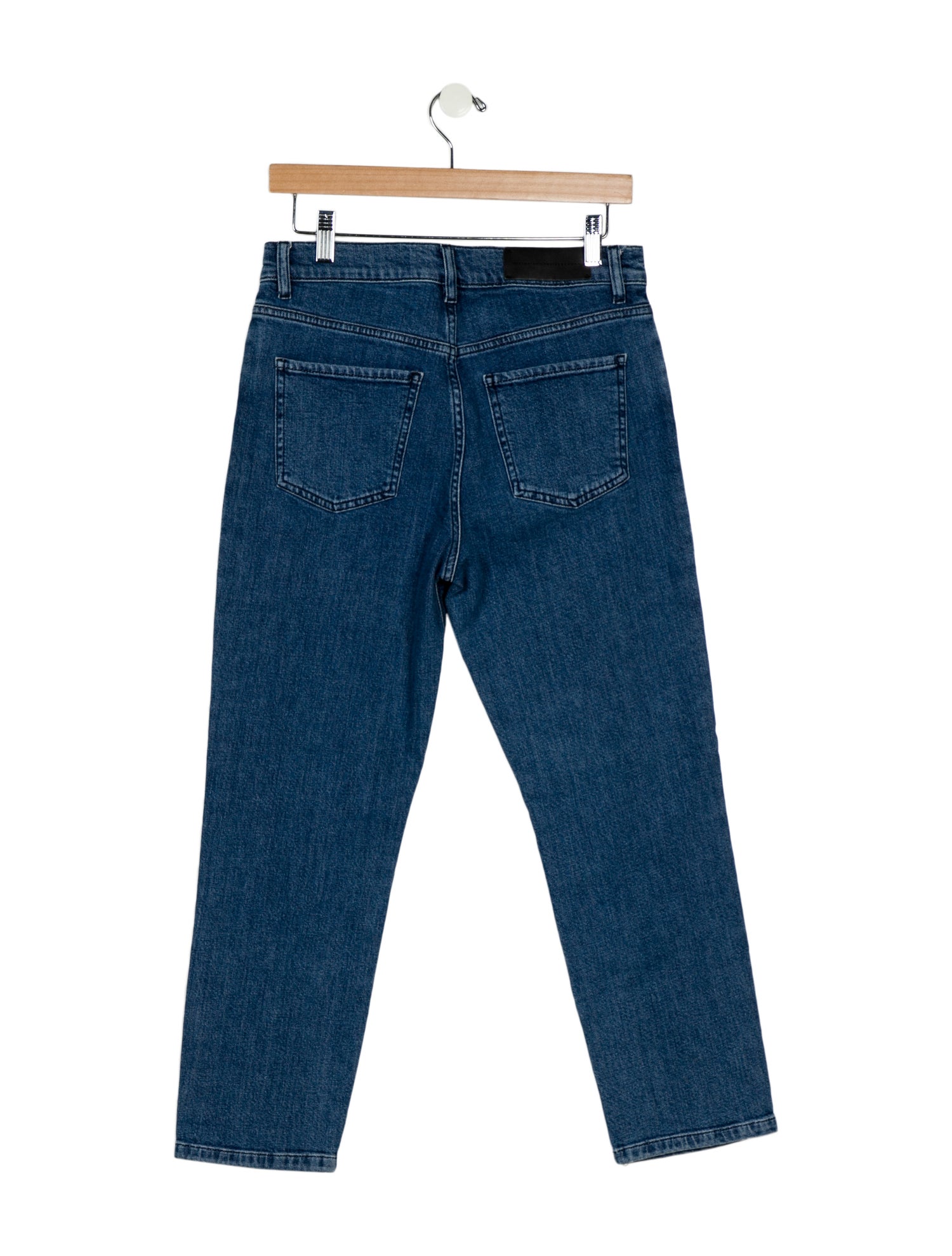 Victoria Victoria Beckham Mid-Rise Straight Leg Jeans