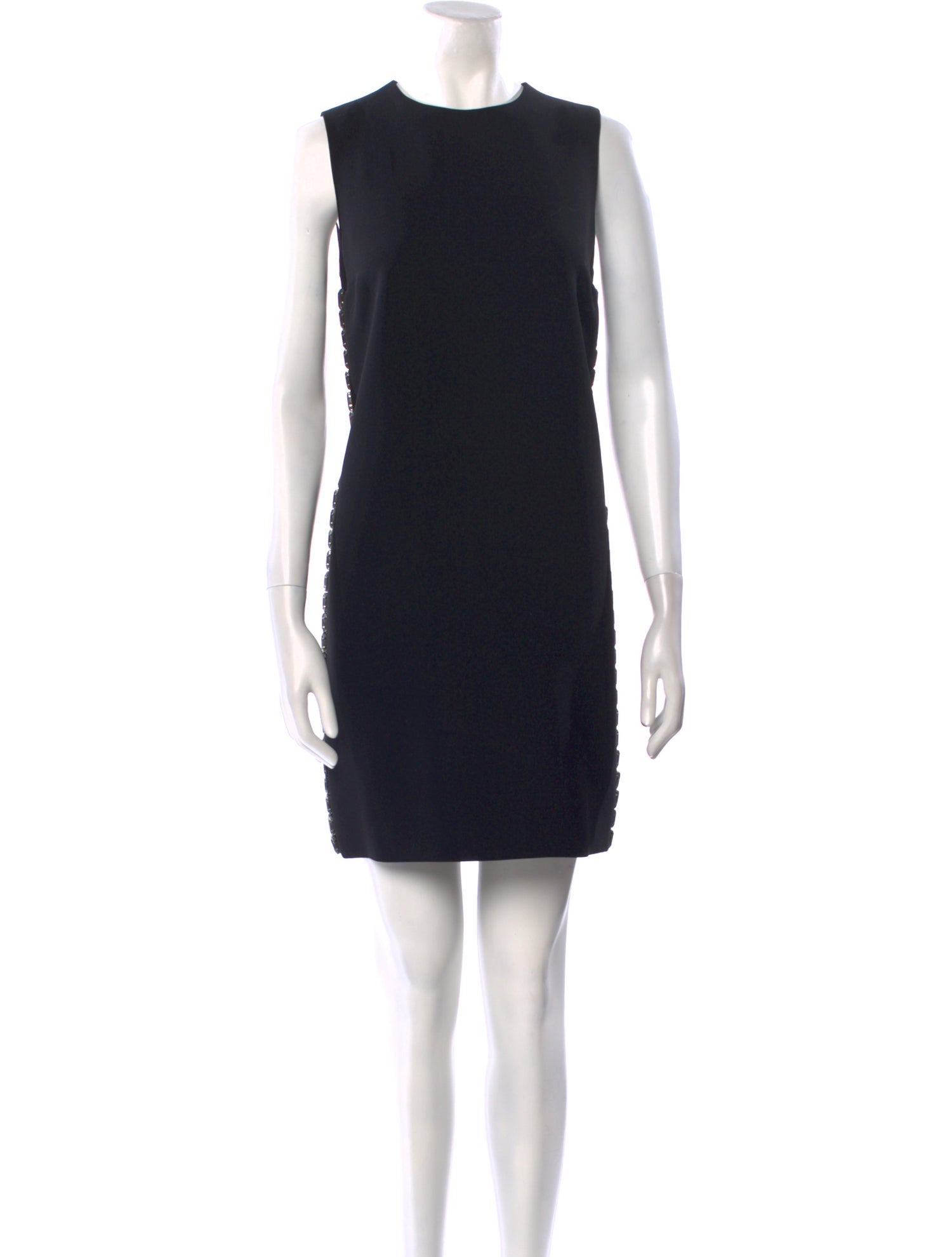 Victoria Victoria Beckham Crew Neck Mini Dress